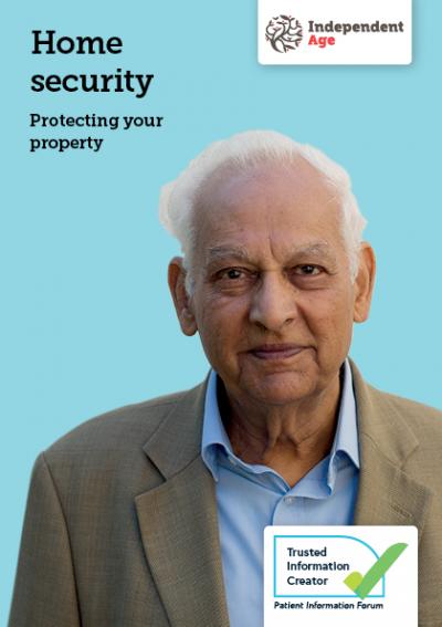 Cover of Home security advice guide