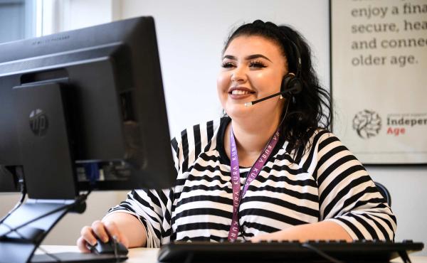 An Independent Age adviser